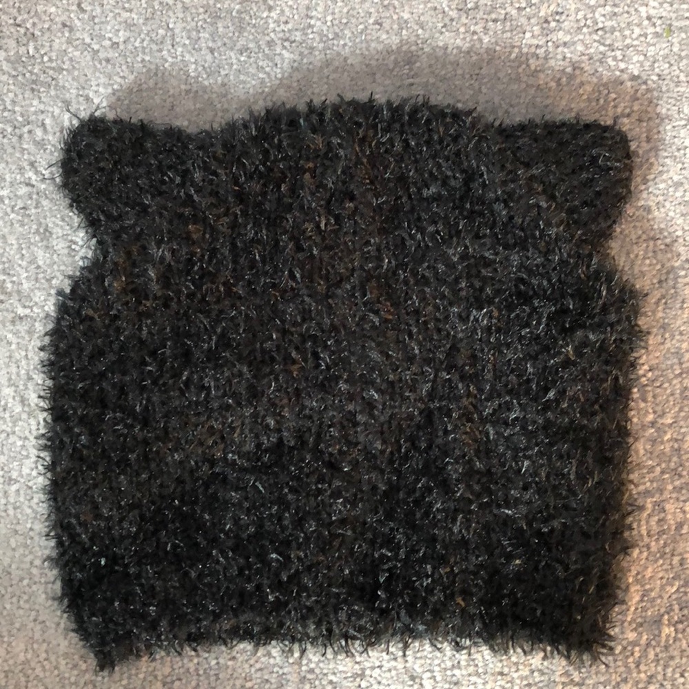 Black cat winter beanie - forever 21
